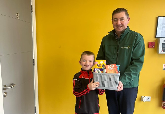 Carndonagh winner of our Easter colouring competition